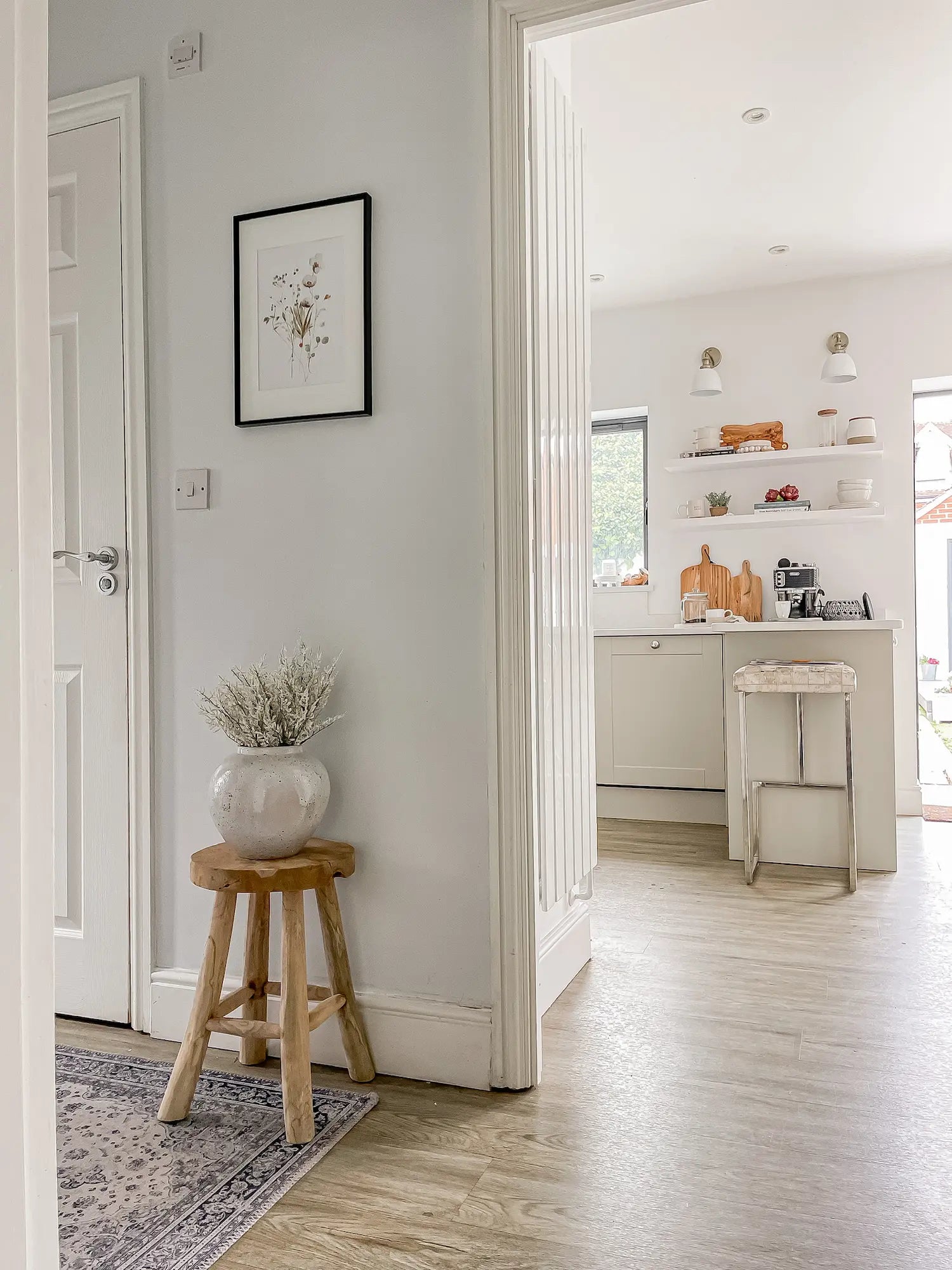 Kitchen Hallway Interior Decor