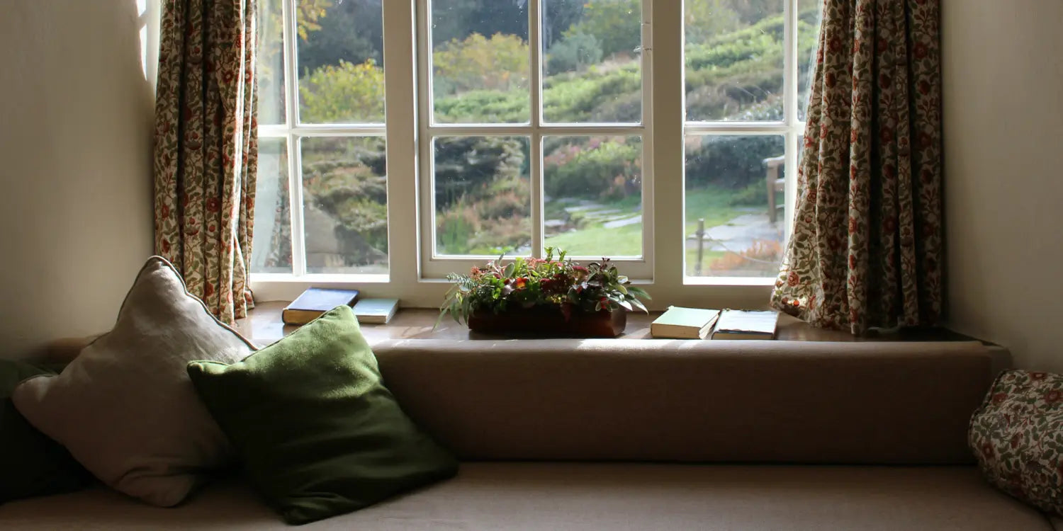 Stairs and landing reading nook