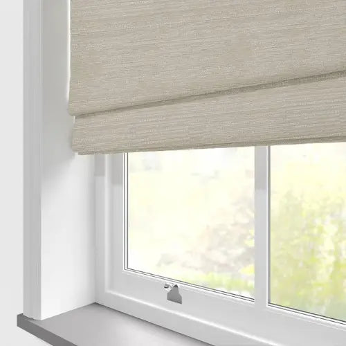 Malvern Rattan Roman Blind