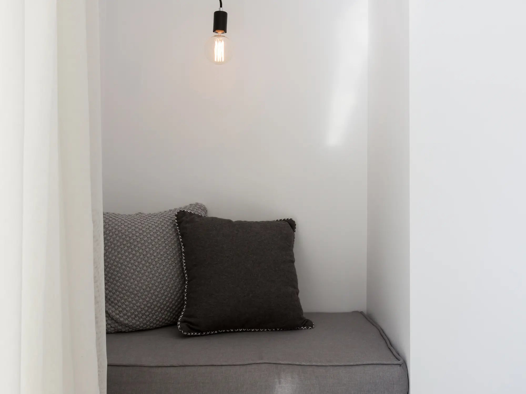 Chimney breast seating nook