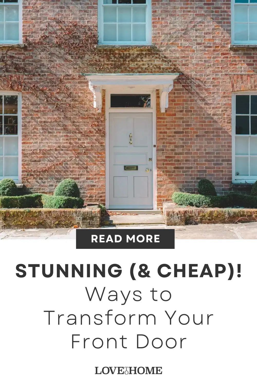 Stunning (+ Cheap!) Ways to Transform Your Front Door