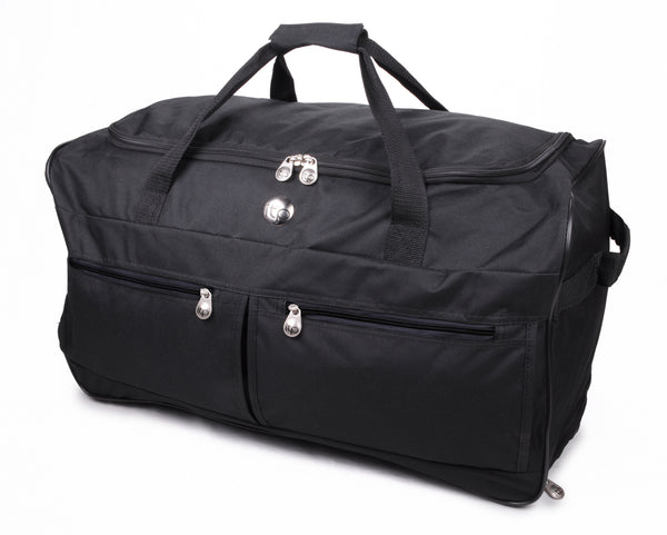 Large 80L Wheeled Rolling Trolley Holdall Bag on Wheels ...