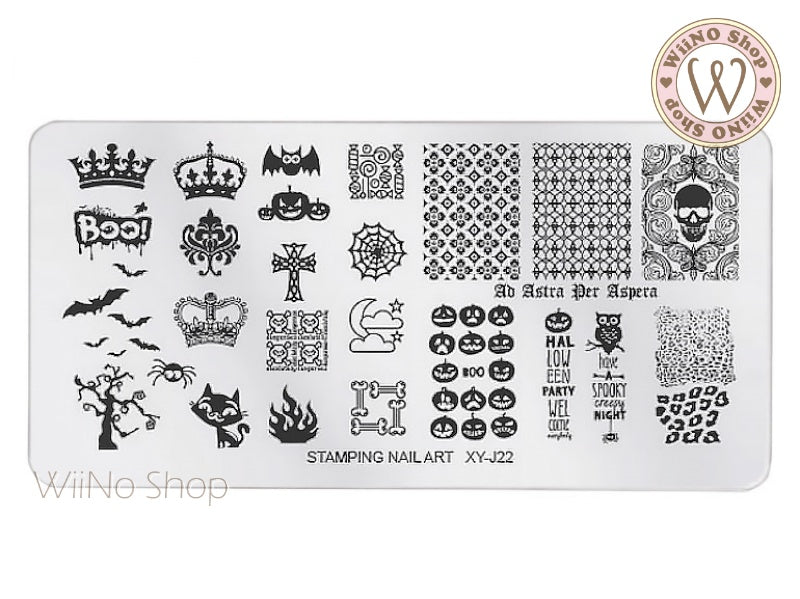 1. Nail Art Stamping Plates - wide 3