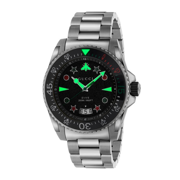 Gucci Dive watch, 45mm Men's Watch YA136221