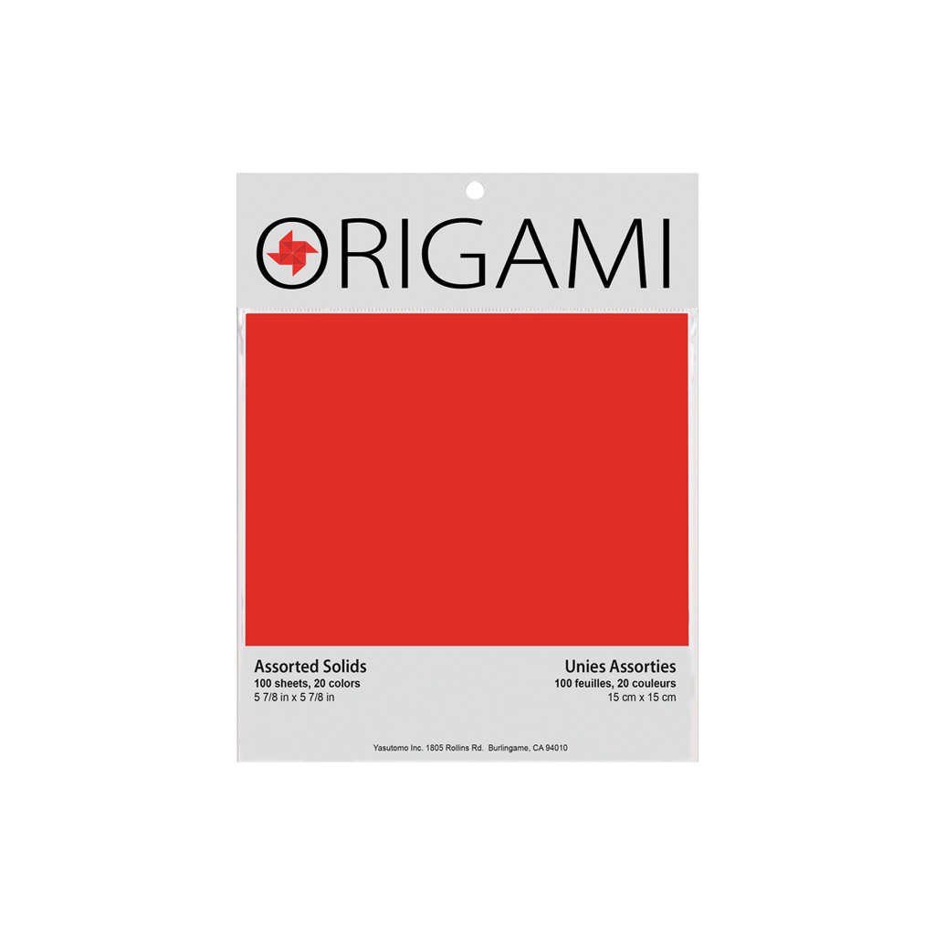 Solid Color Origami Paper - Red 6 (15cm) square