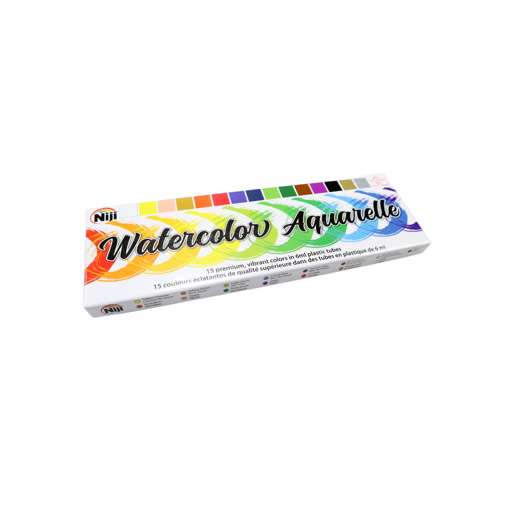 NWS12 – Niji® Artist Watercolors Essential Set, 12 Colors – Yasutomo