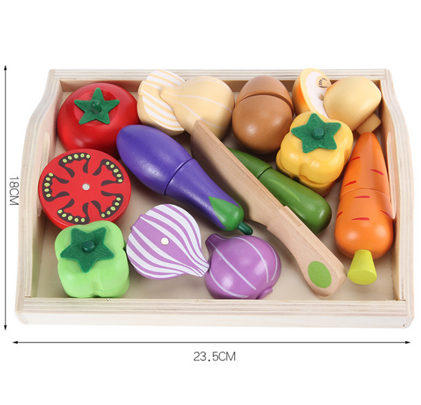 Fruits and Vegetables Slicing Playset