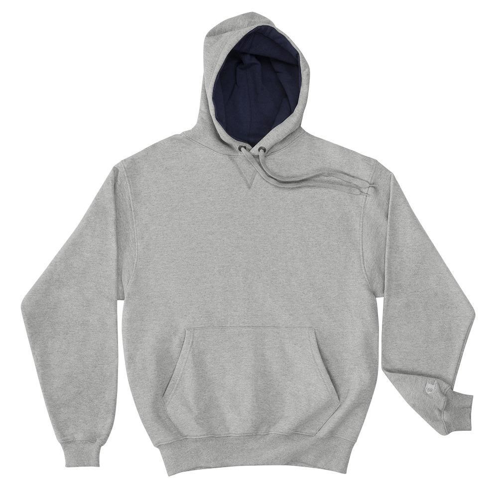 plain gray champion sweatshirt