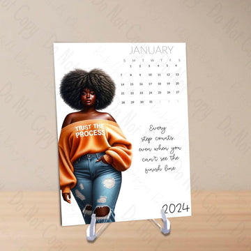 Empowered Year - Affirmation Calendar