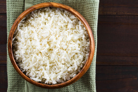 arroz de coliflor keto
