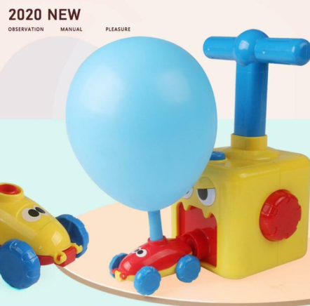 balloon race car toy