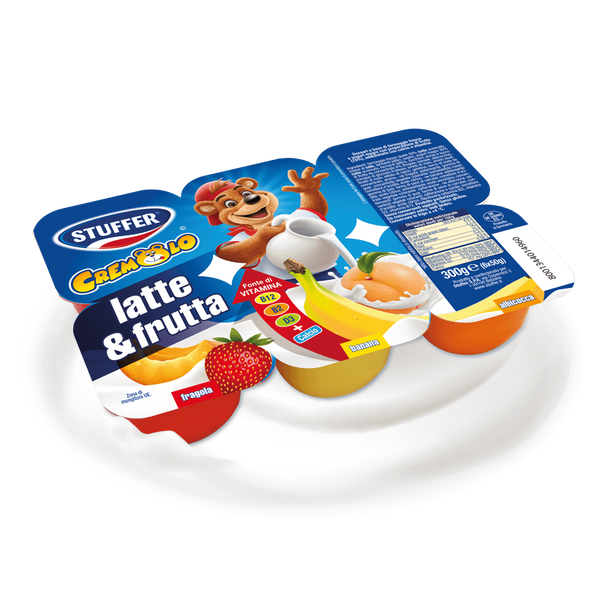 Stuffer yogurt cremoso fragola 4x125g – Galea Supermarket