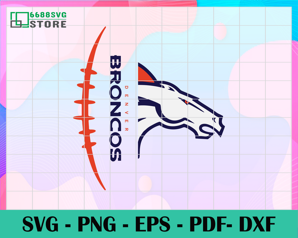 Denver Broncos Svg, Broncos Svg, Broncos Png, Broncos Logo Svg, Sport