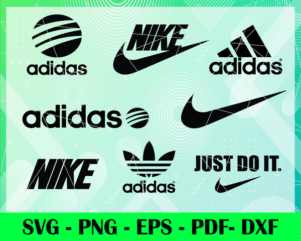 Download Adidas Svg Nike Svg Bundle File Logo Brand Svg Just Do It Svg Sil 6688svg Store SVG, PNG, EPS, DXF File
