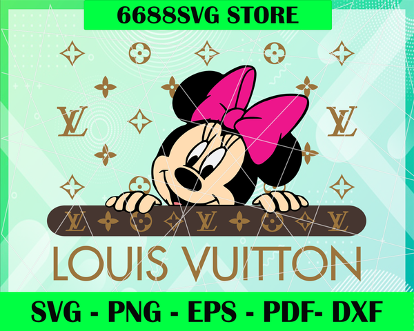 Minnie Mouse x Louis Vuitton Drawing by Yuvraj Singh