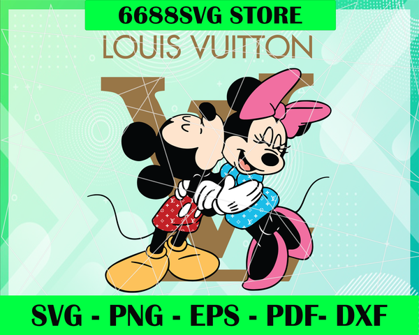 Download Louis Vuitton Disney Inspired Printable Graphic Art Mickey Minnie Mo 6688svg Store