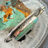Native American Sterling Silver Turquoise Overlay Pendant - Mountain Of Jewels