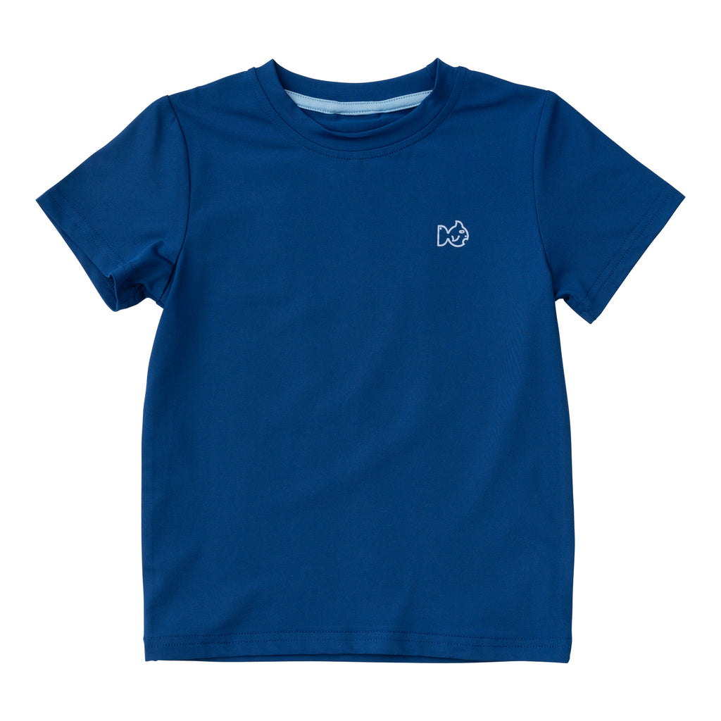 Short Sleeve Fishing Shirt - Set Sail Crab Print