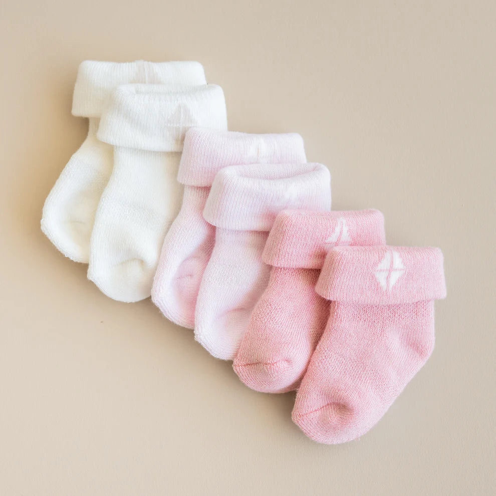 Baby 3- Pack Socks in Pastel
