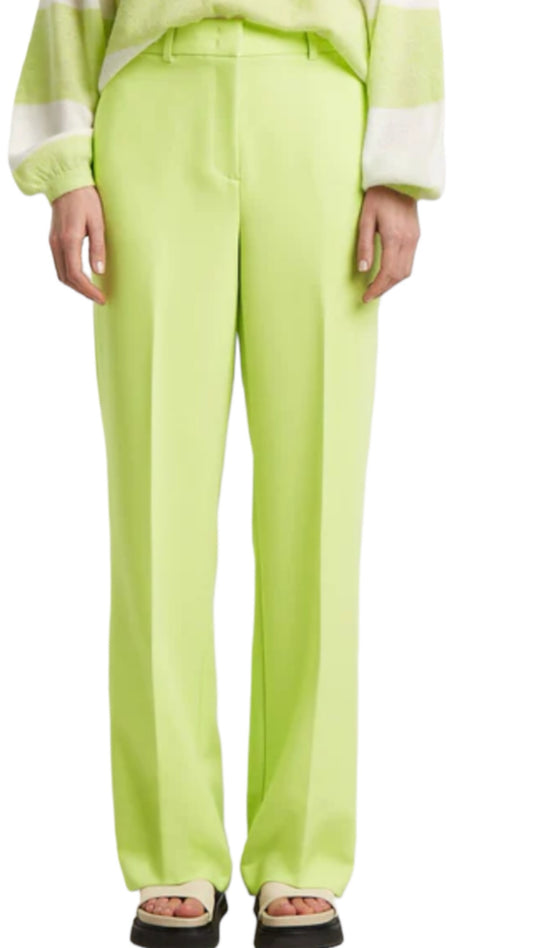 SUMMUM WOMAN WIDE-LEG FLUID STRETCH CORDUROY PANTS - ROUGE