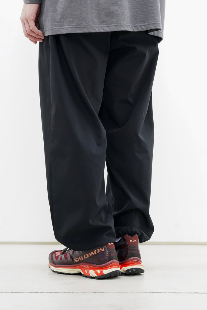 Semi-Dull Poplin Track Pants