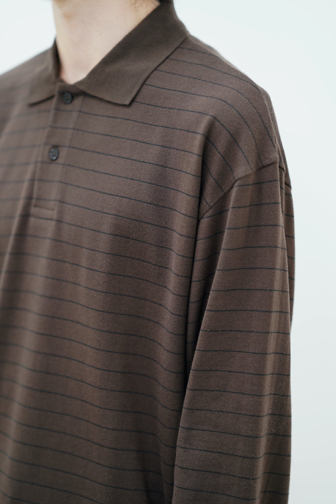 UNIVERSAL PRODUCTS. BORDER L/S POLO 【2022新春福袋】 www.mehle