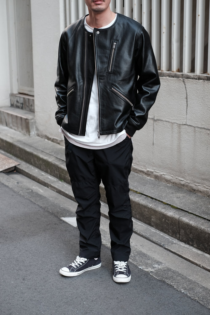 最終nonnative CYCLIST BLOUSON COW LEATHER-