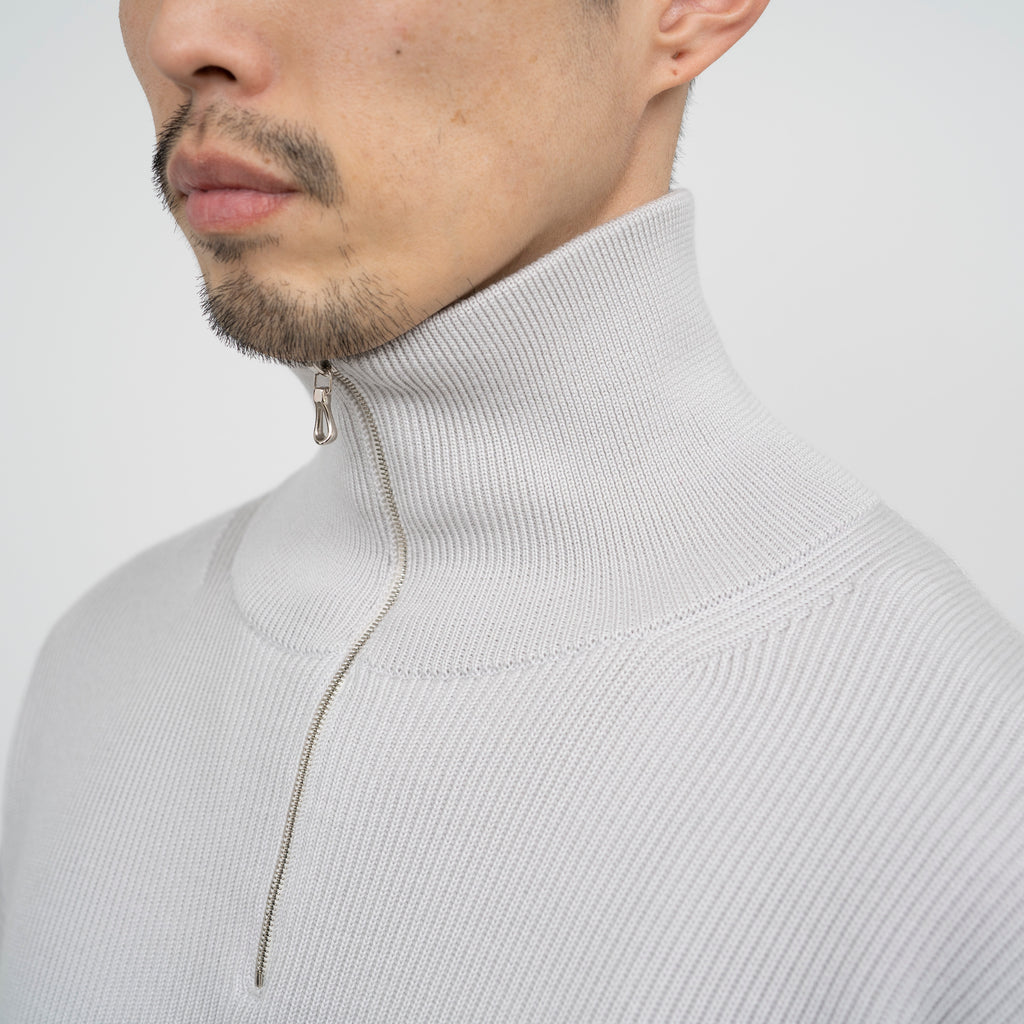 激安ブランド High TRUE Density linkswear High Neck Zip Knit - htii