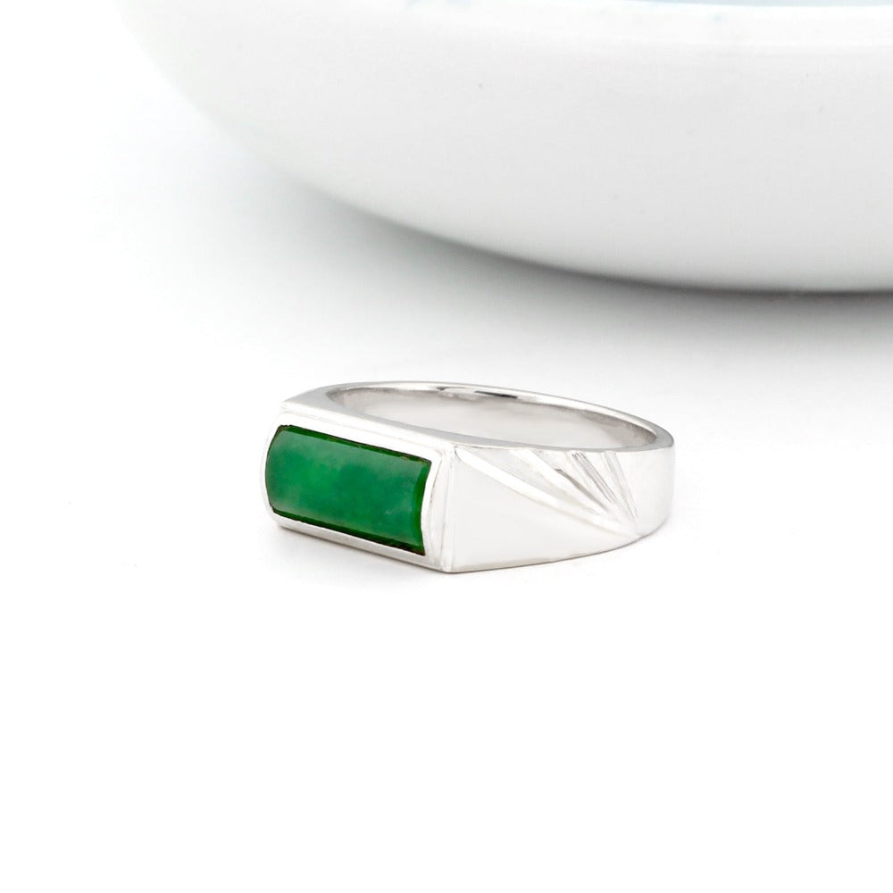 image for Jade Signet Ring