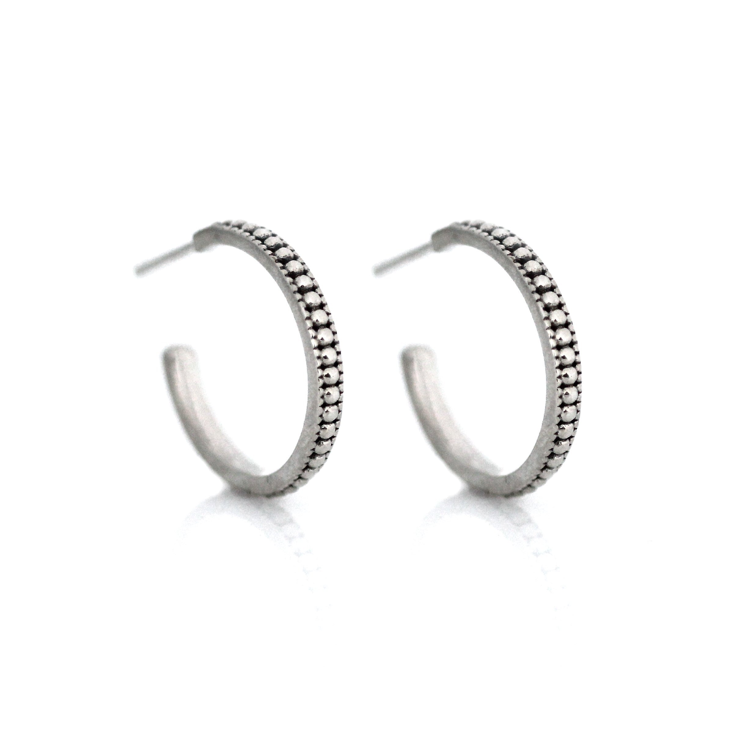 image for Millie Silver Hoop Earrings