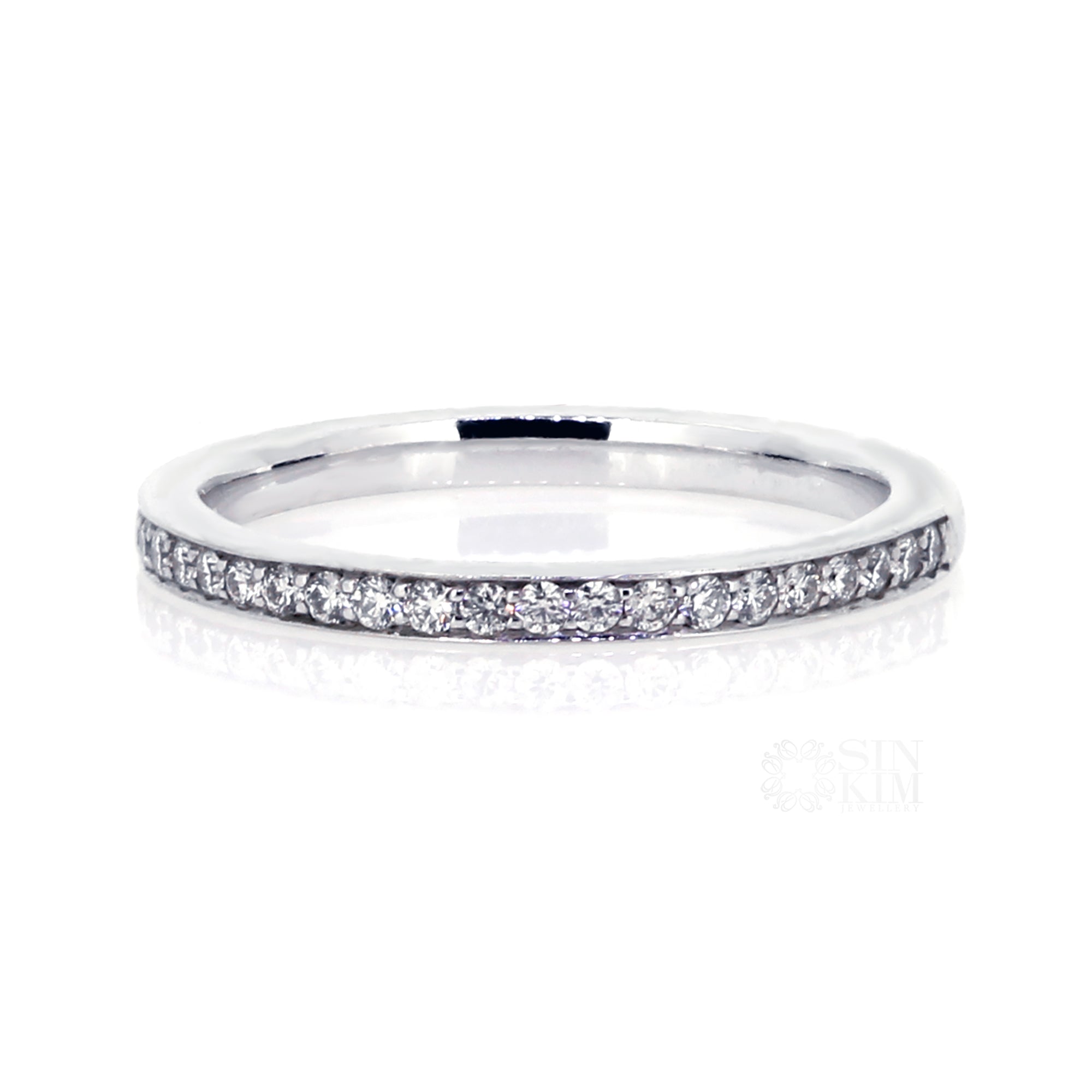 image for Nadine Band: Dainty White Gold 3.5