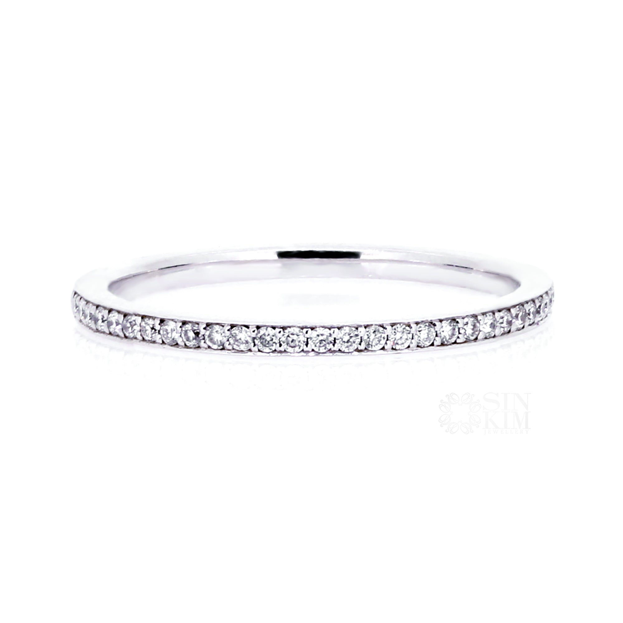 image for Nadine Band: Dainty White Gold 6.5