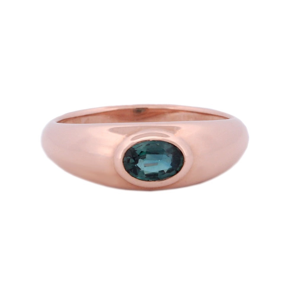 image for Bubble Ring: Teal Sapphire