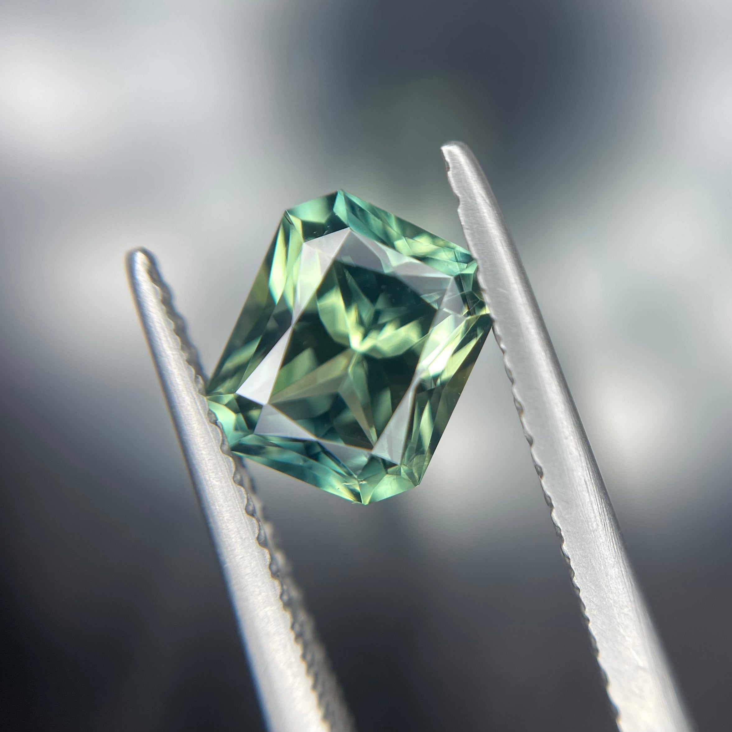 image for 1.73ct Green Sapphire Radiant