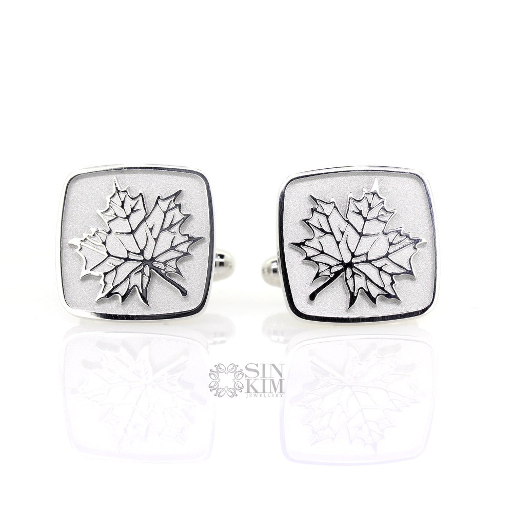 image for Maple Leaf Cufflinks