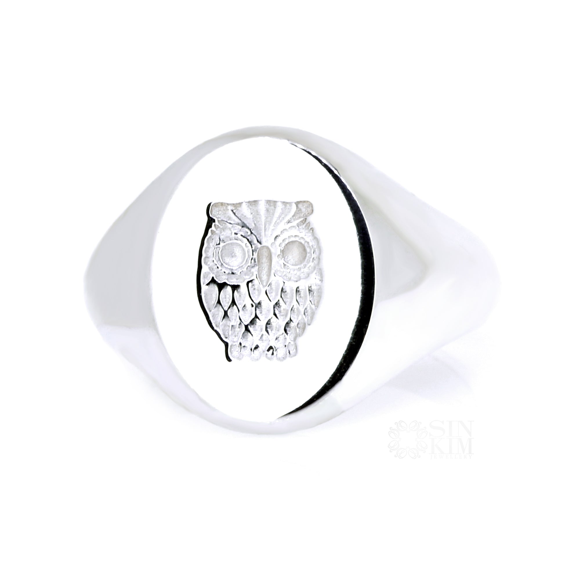 image for Owl Signet Ring