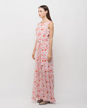 Load image into Gallery viewer, Floral silk-blend maxi dress
