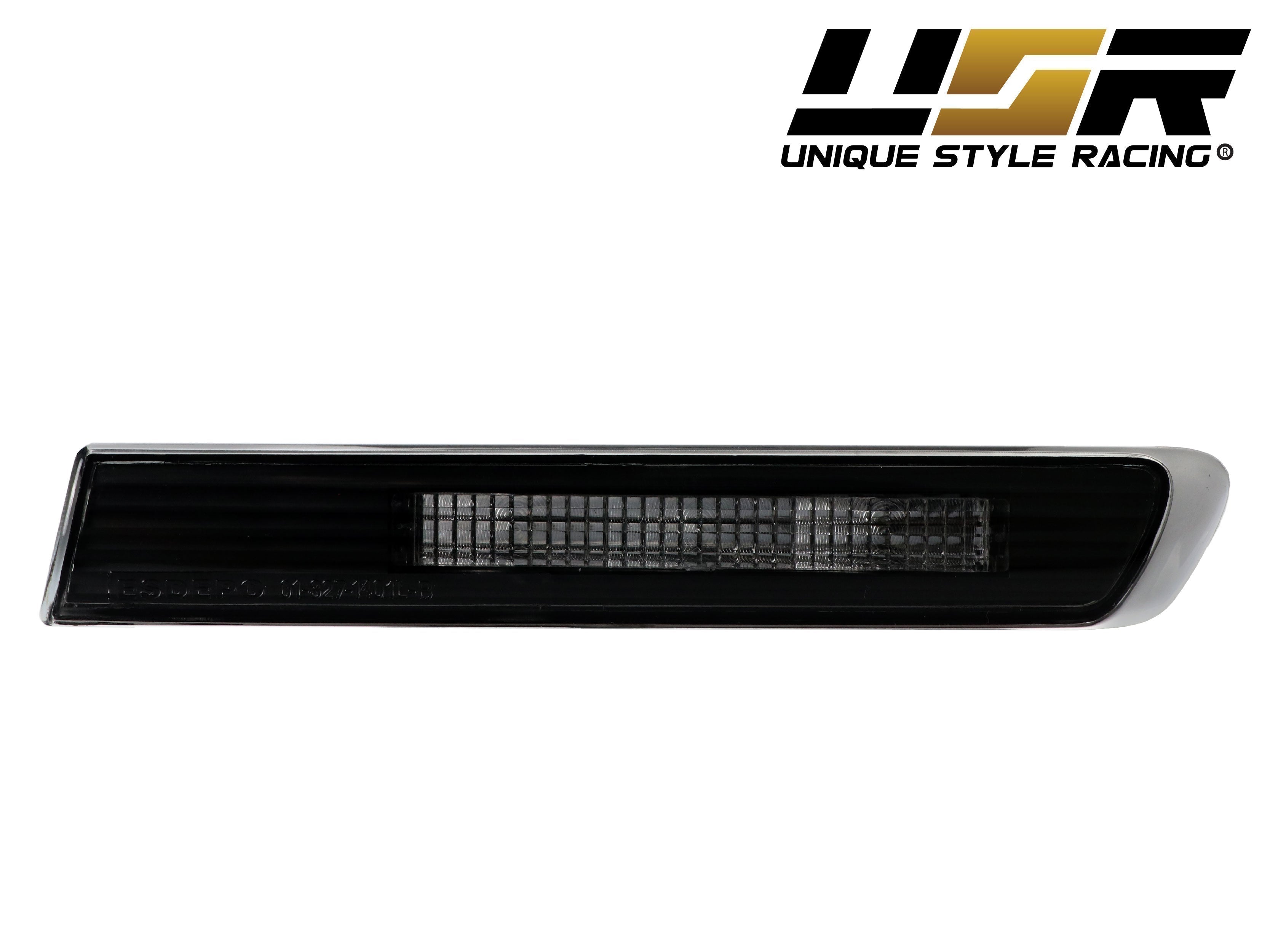 2004-2008 Acura TL Smoke 4 Pieces Switchback LED Side Marker Lights For Base OR Type S Models