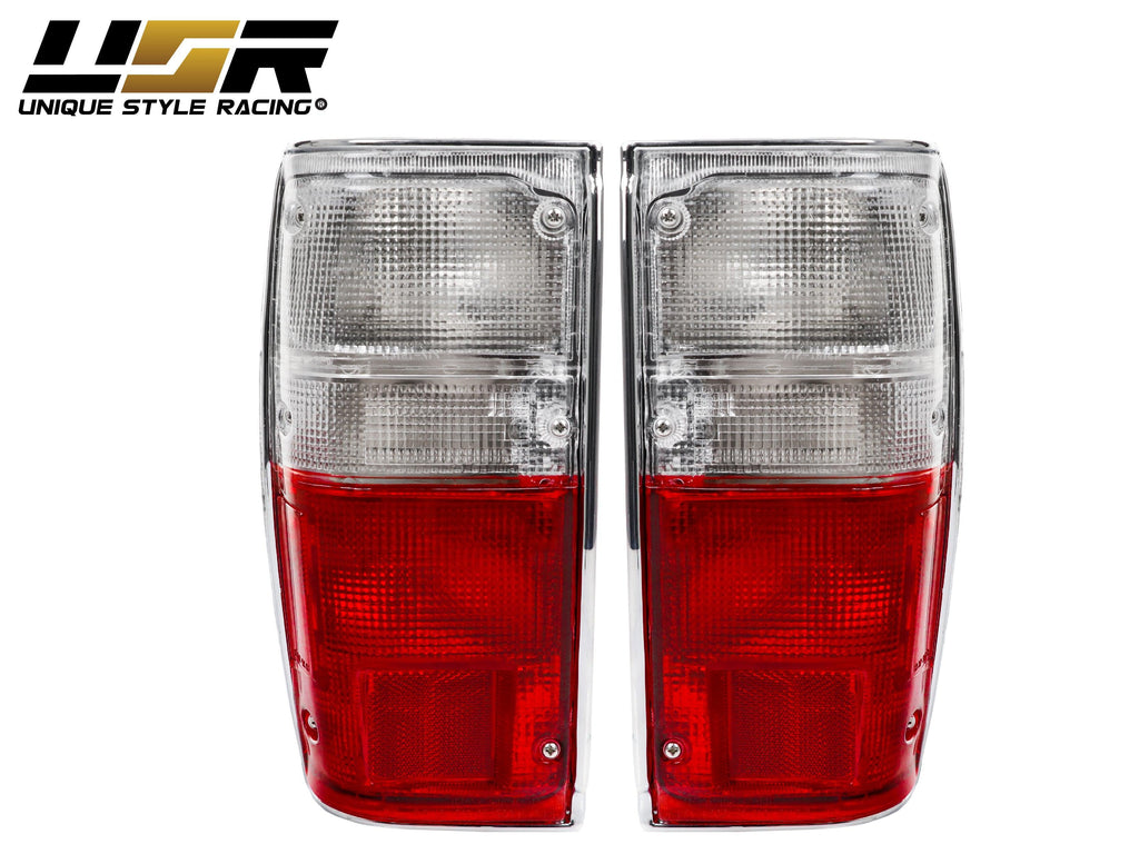 1984-1988 Toyota Pickup Truck 2WD/4WD Red/Clear Tail Light - DEPO