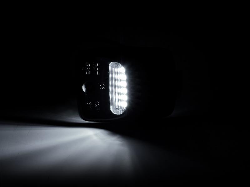 2005-2015 Toyota Tacoma / 2000-2013 Tundra 18 SMD Plug & Play Error Free LED License Plate Light Assembly x2 Lamps A Set