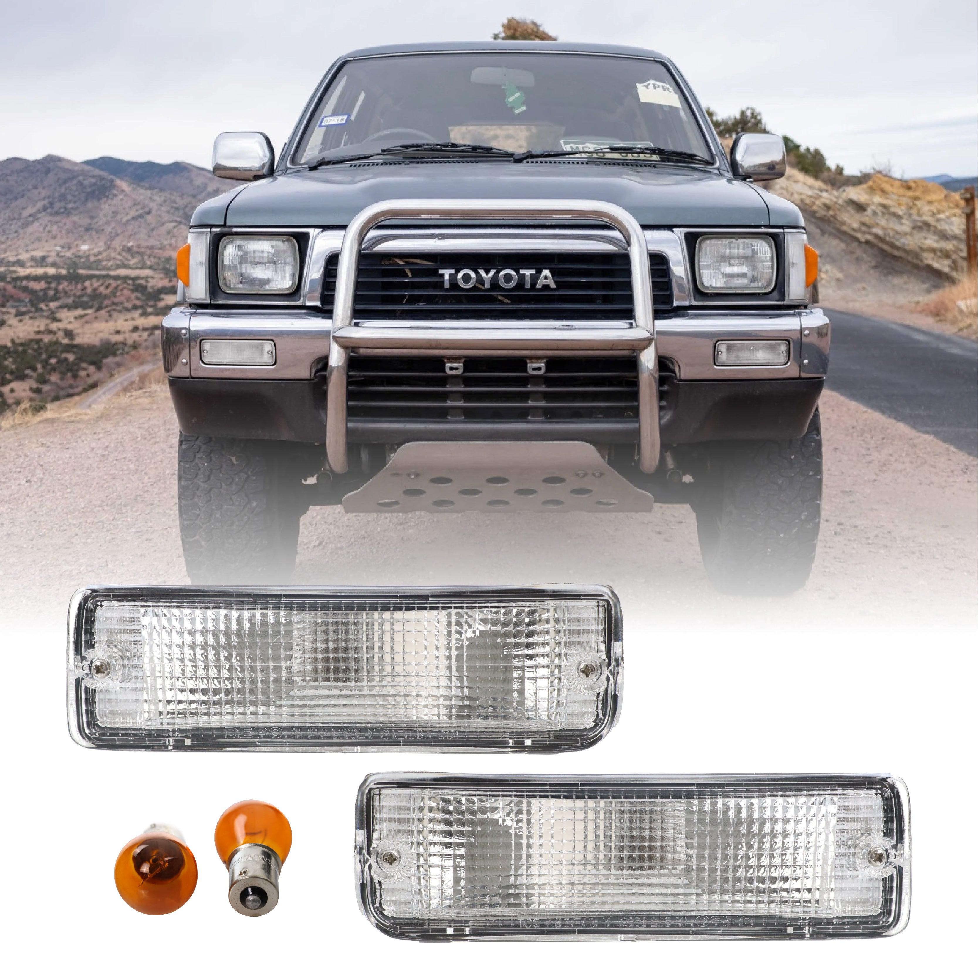 1990-1995 Toyota 4Runner Red/Clear Tail Lights – Unique Style Racing