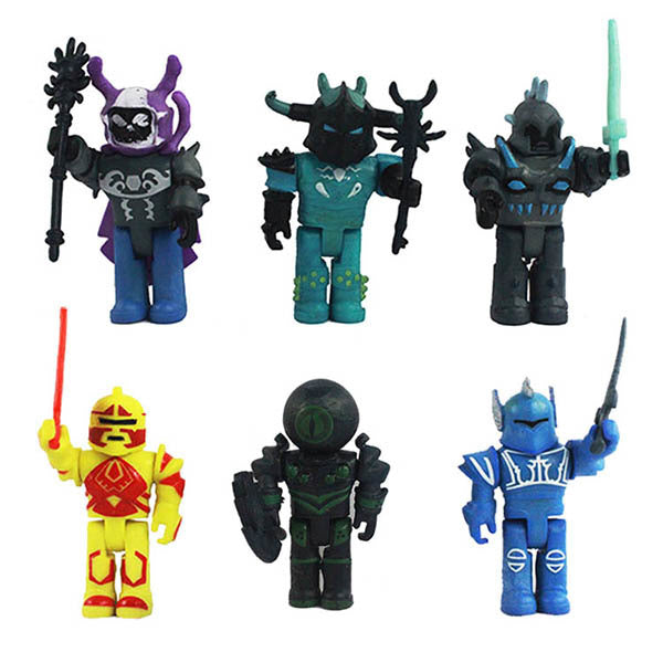 Roblox 6 Piece Set Collectible Action Figure Legendary Characters Li Robloxlegends - 6pcslot legends of roblox mini action figures set game toys