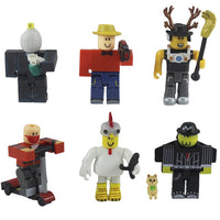 Roblox 6 Piece Set Collectible Action Figure Legendary Characters Li Robloxlegends - roblox legends bundle incluye legends of roblox figure pa