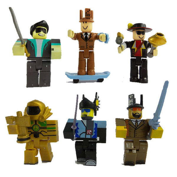 Roblox 6 Piece Set Collectible Action Figure Legendary Characters Li Robloxlegends - brand new roblox action legends of roblox figure pack