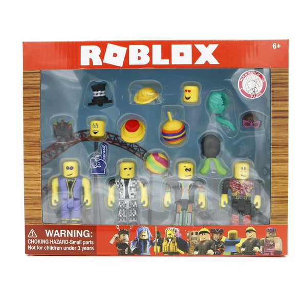 roblox series 1 action figure set champions of roblox neweggcom