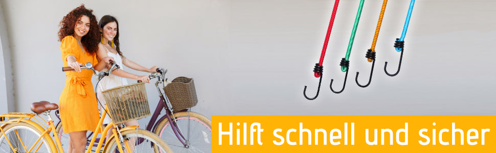 Spanngut für Fahrrad hilft schnell und sicher