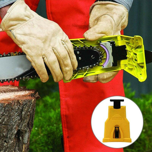 Chain saw sharpener