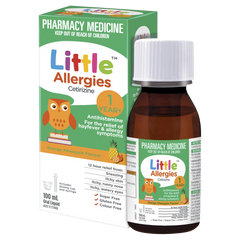 Little Allergies Cetirizine Antihistamine Orange Pineapple 100mL