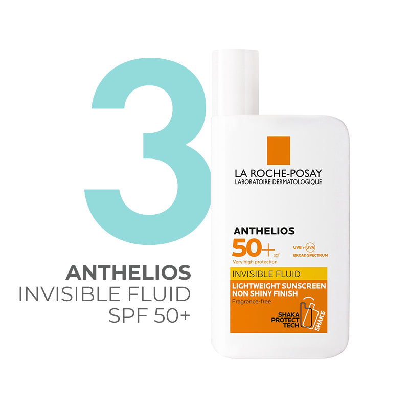 La Roche-Posay Anthelios Invisible Fluid Facial Sunscreen SPF50+ 50mL