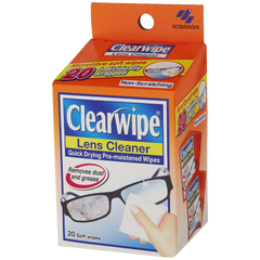 Clearwipe Lens Cleaner Wipes 20 Pack - $3.99